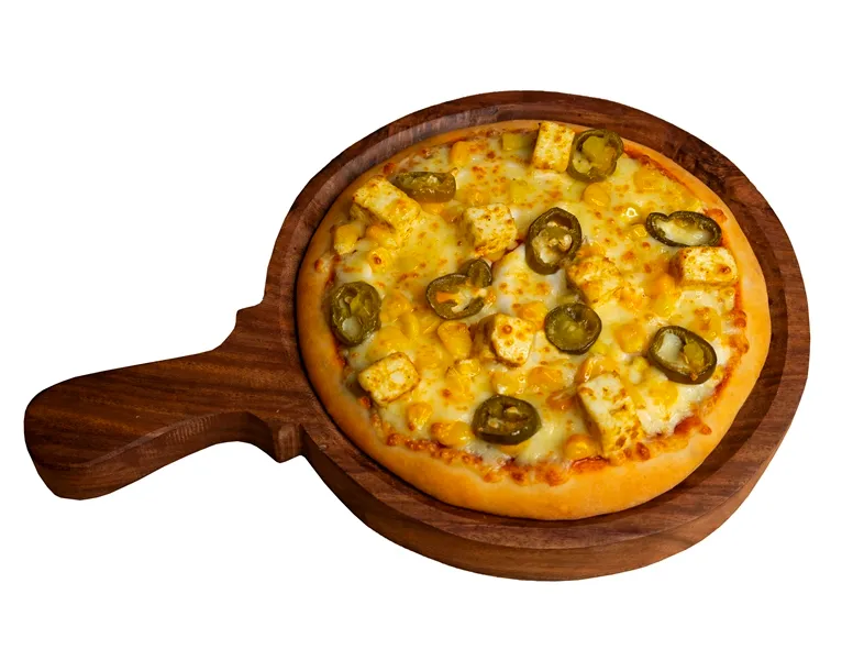 Jalapeno Golden Corn & Paneer pizza